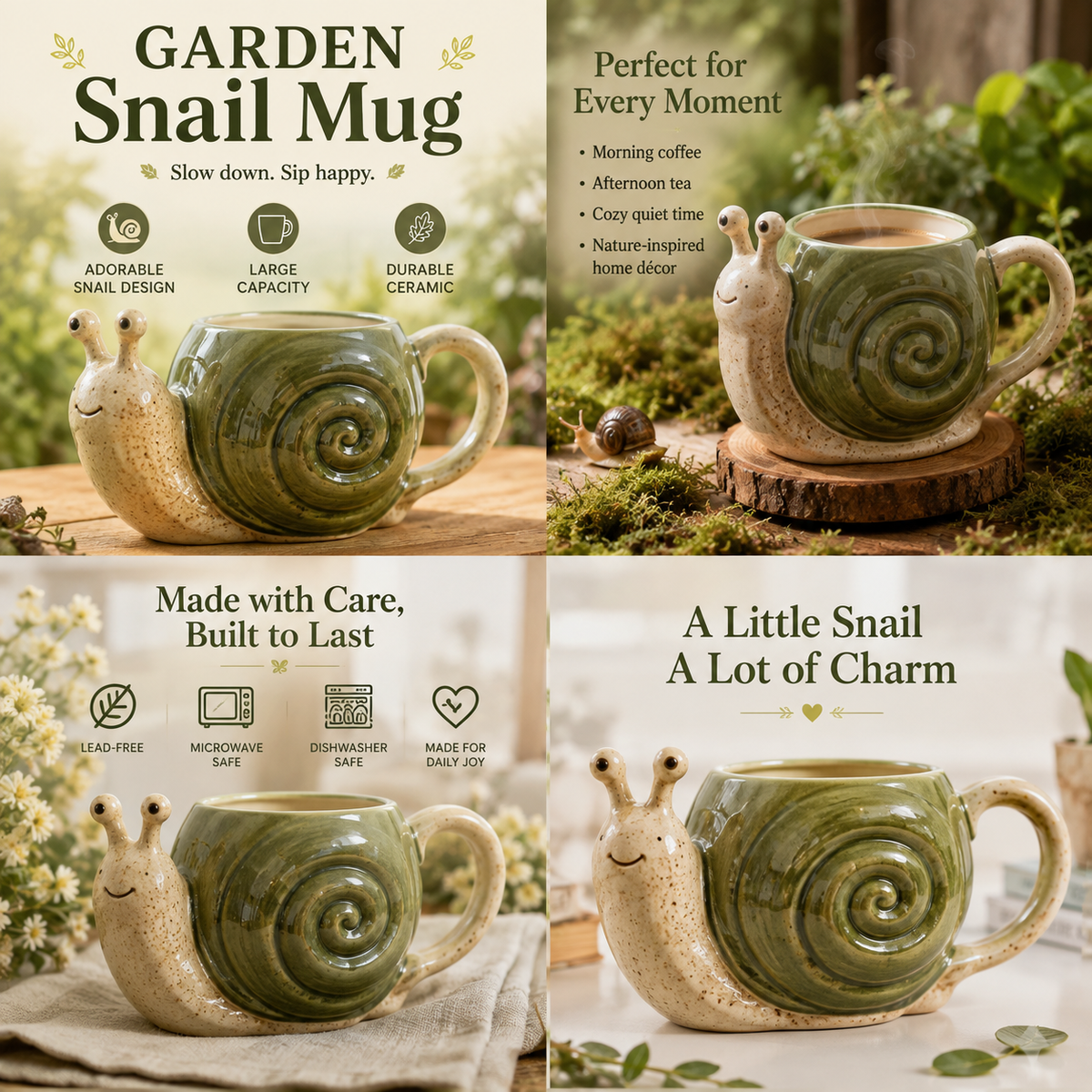 Garden Snail Mug