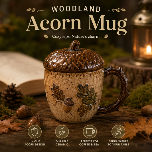 Woodland Acorn Mug